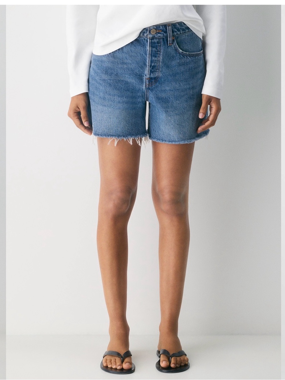 Artizia / Denim Forum ex-boyfriend midi shorts - size 28